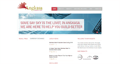 Desktop Screenshot of angkasastainless.com